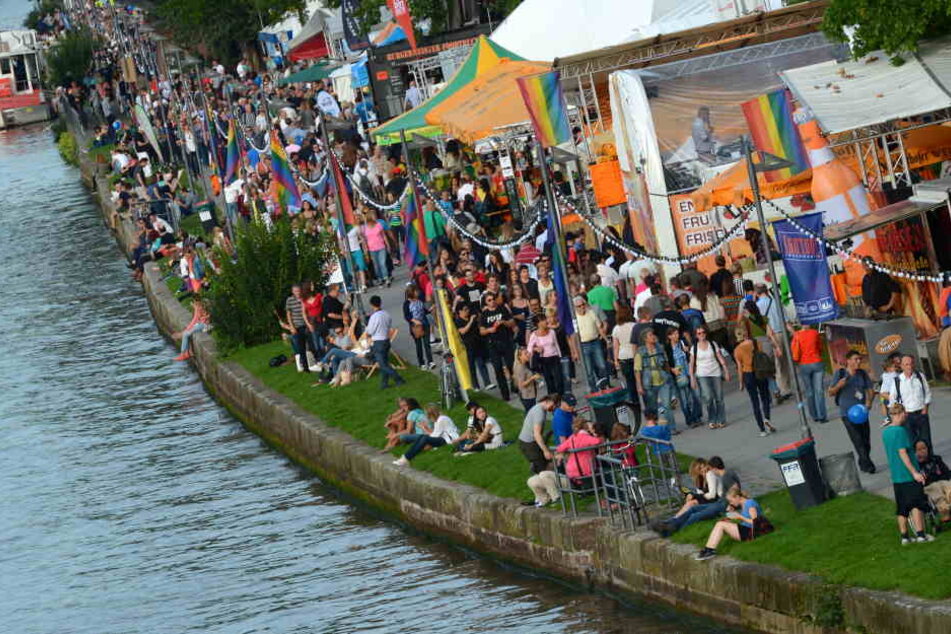 Das Museumsuferfest zieht jedes Jahr tausende Besucher an.