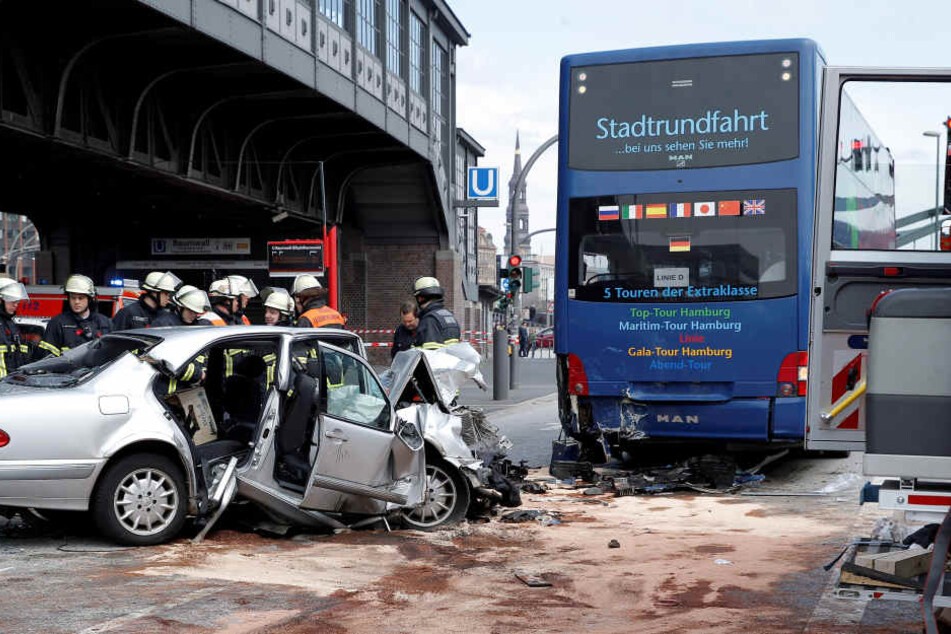 Bild von der Unfallstelle.
