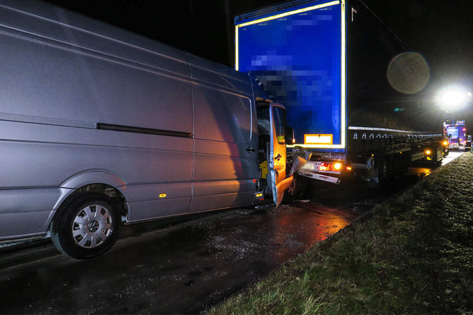 Die A72 musste für eine Stunde voll gesperrt werden.