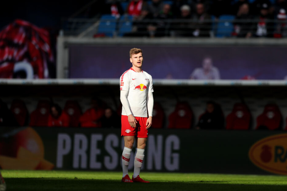 Timo Werner (23) ging am Samstag zu wenig ein Licht auf.