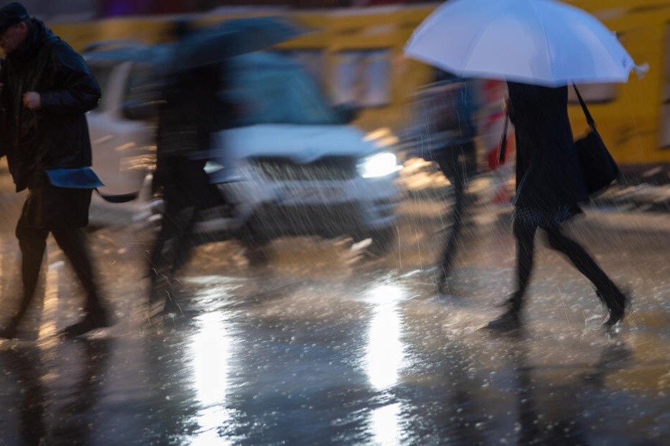 Heftige Unwetter wüteten am Montagnachmittag über Berlin (Symbolbild).