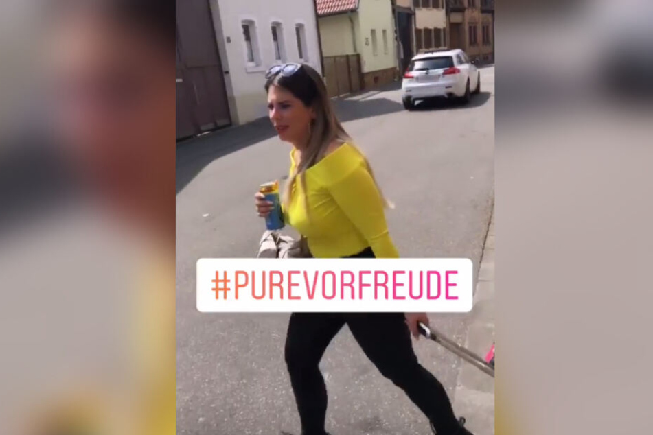 "Pure Vorfreude" schon beim Aufbruch nach Mallorca.