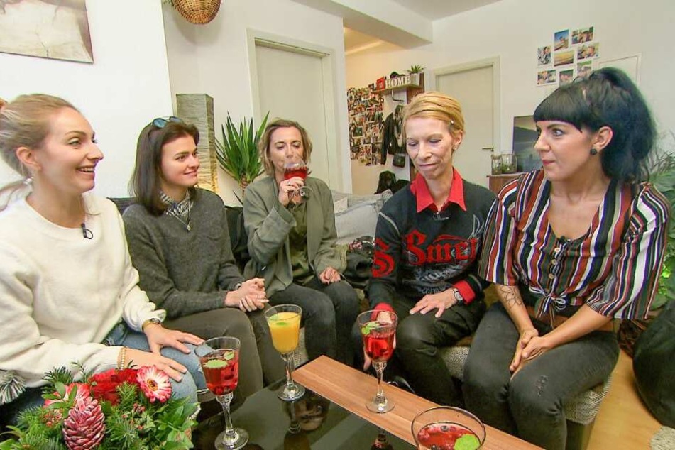 Die Kandidatinnen aus Erfurt (v.li.): Sarah, Natali, Cornelia, Kathrin und Christin.