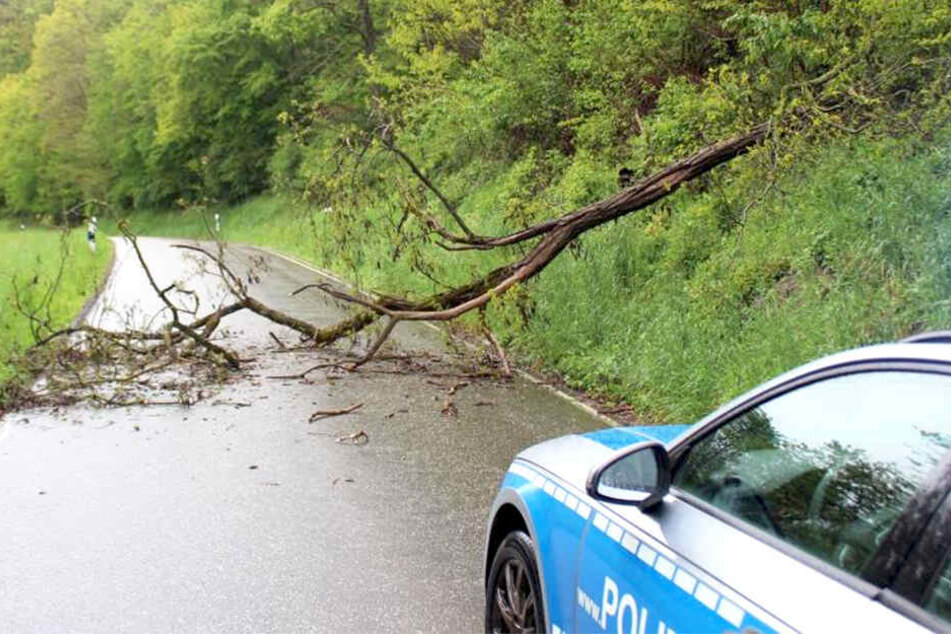 Kein Durchkommen war auf dieser Straße mehr für Autofahrer.