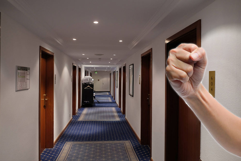 Die Unbekannten gingen durch die dritte Etage und probierten mehrere Türen aus. (Symbolbild)