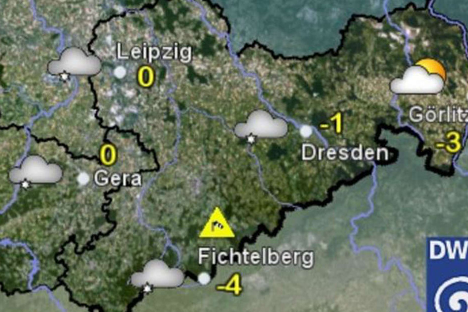 Für die nächsten Tage sagt der Wetterdienst wieder mildere Temperaturen voraus.