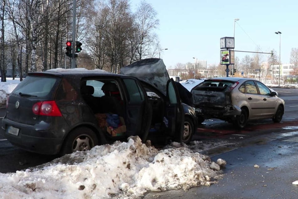 Die beiden Autos waren auf der Clausstraße