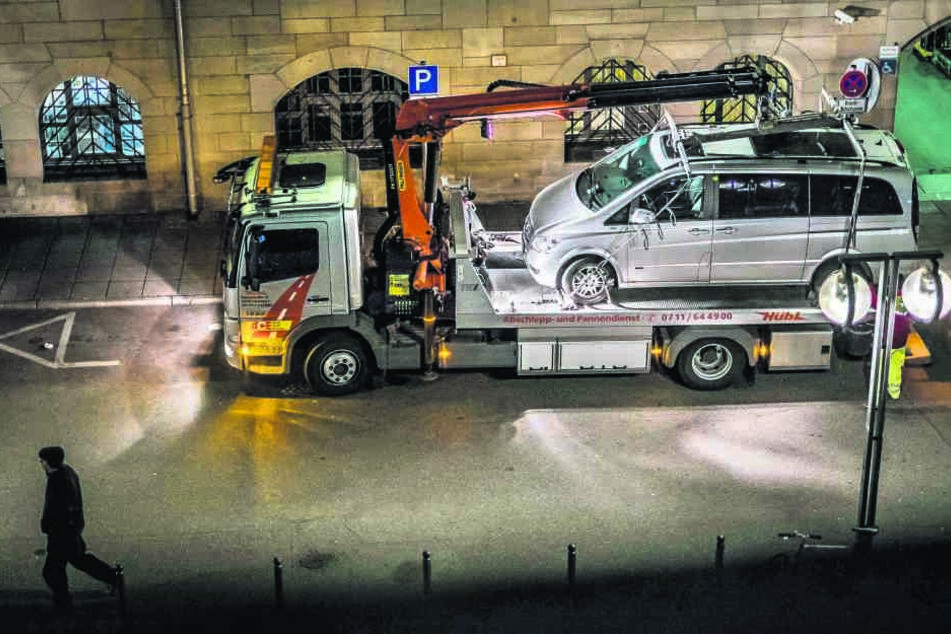 Abschleppen ist das drastischste Mittel gegen Falschparker.