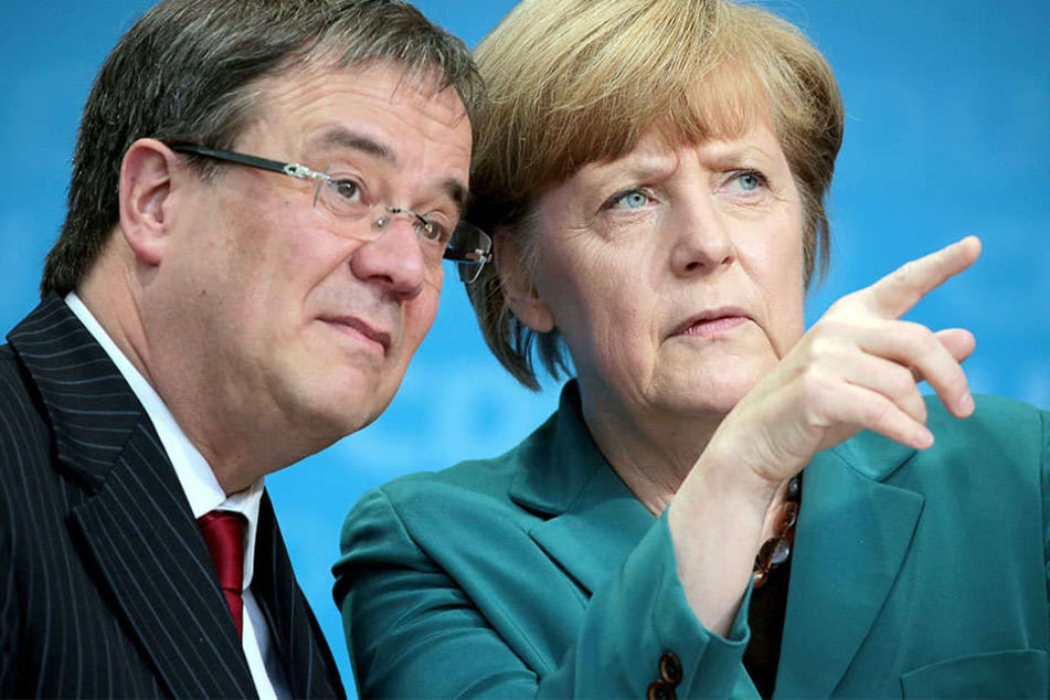 Angela Merkel soll Armin Laschet dabei helfen, in NRW an die Macht zu kommen.