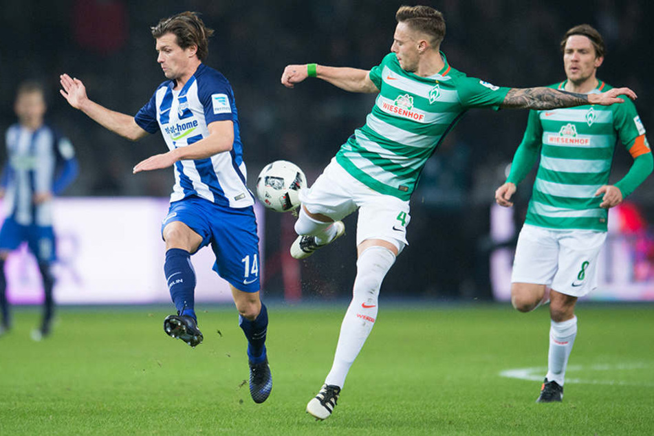 Vor heimischer Kulisse verlor Hertha BSC gegen SV Werder Bremen 0:1.