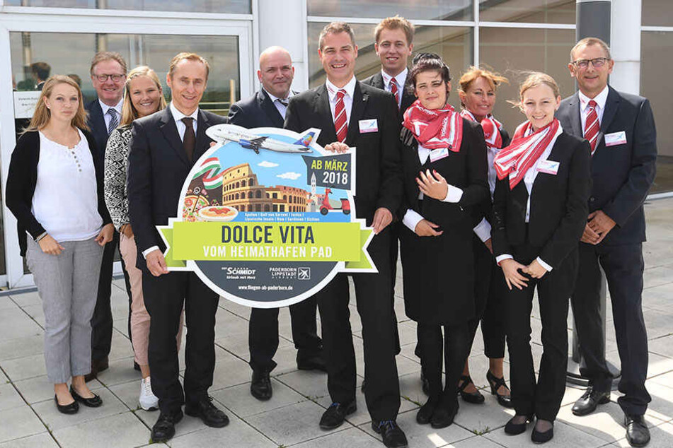 "Der Schmidt" und der Flughafen Paderborn/Lippstadt bieten ein Rundum-Paket nach Italien an.