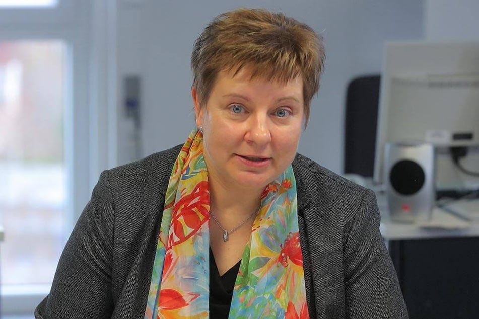Die Chefin des JobCenters Nordsachsen, Christine Westphal (48).