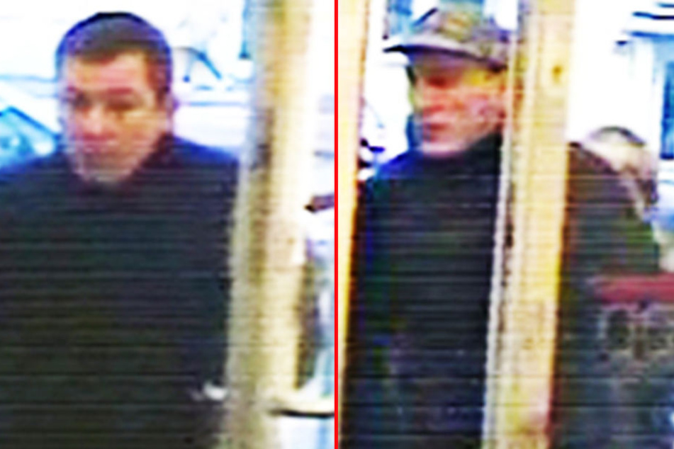 Diese zwei Männer sollen in Köln einen Juwelier überfallen haben. Einer wird nun im Raum Bielefeld vermutet.