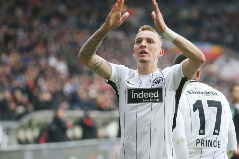 Marius Wolf war der Frankfurter Shootingstar in der abgelaufenen Saison.
