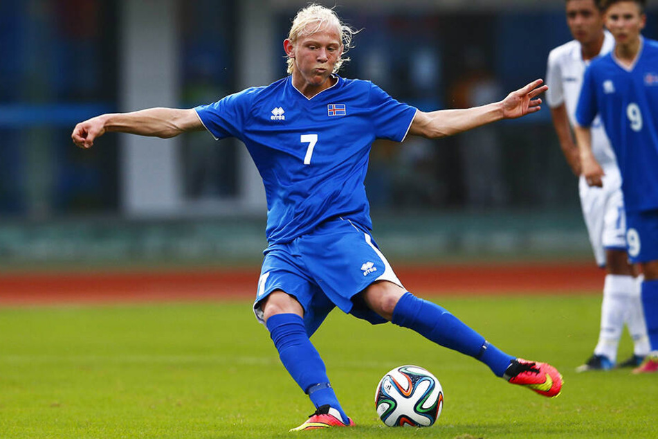 Kolbeinn Birgir Finnsson hat bereits zwei A-Länderspiele für Island absolviert.