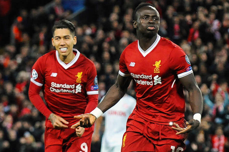 Werden beim Hype um Salah zu oft vergessen: Sadio Mané (r.) und Roberto Firmino (l.).