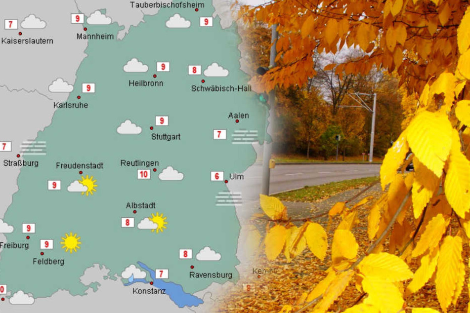 Regenschirm, aber auch die Sonnenbrille nicht vergessen am Wochenende. (Fotomontage)