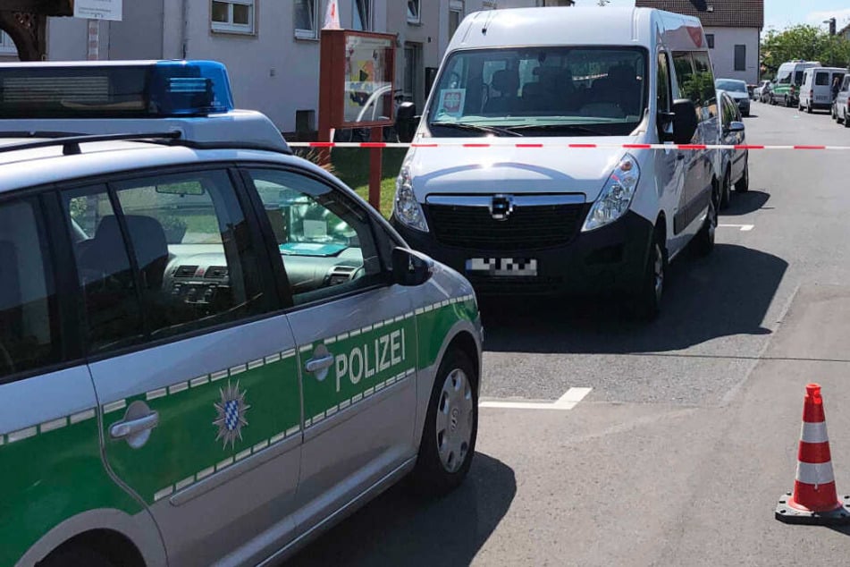 Die Polizei in Unterfranken leitete eine Großfahndung ein.