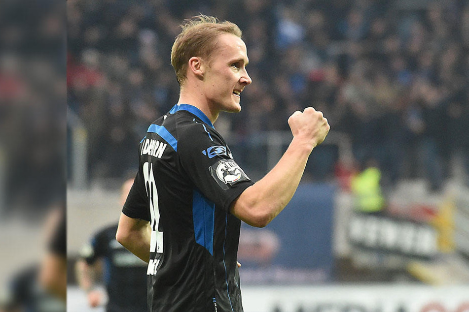 Gegen den VfL Osnabrück (3:1) erzielte Sven Michel sein letztes Tor.