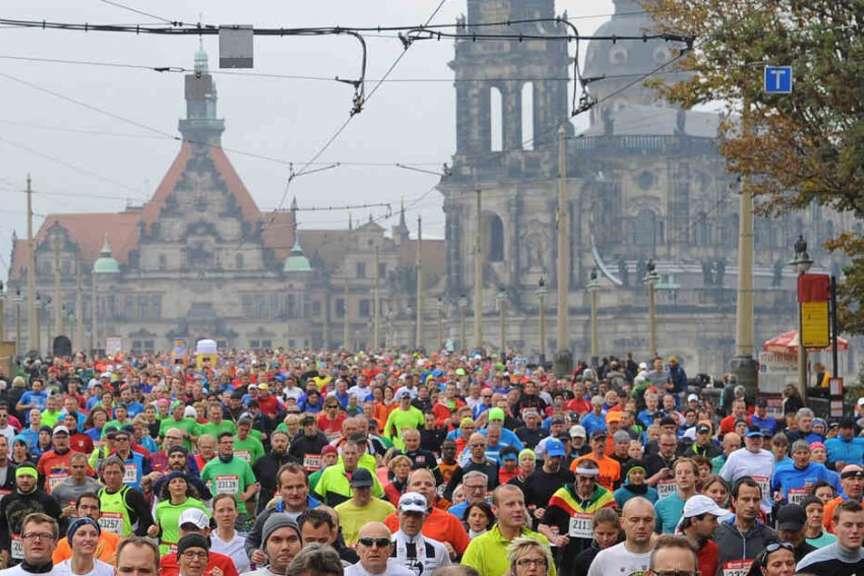 Sportveranstaltung in Dresden. (Archivbild).