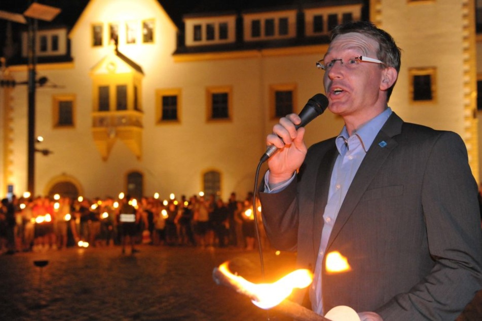 Freibergs OB Sven Krüger (42, SPD) geht an Heiligabend auf große Weihnachtstour.