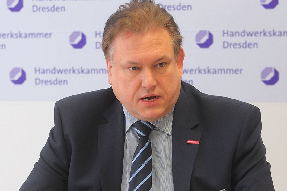 Andreas Brzezinski (48), Chef der Handwerkskammer für Ostsachsen und
Dresden.