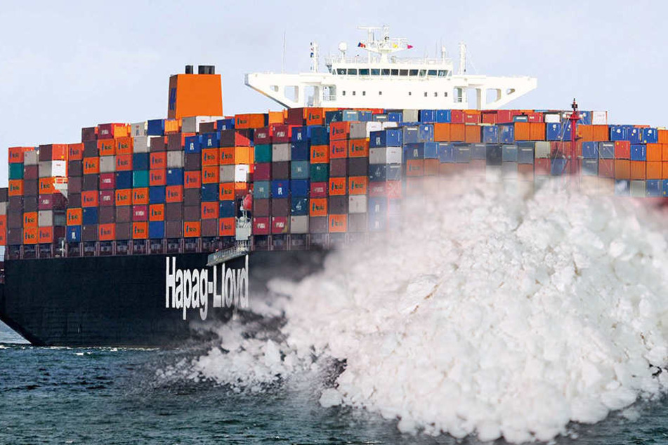Die Ermittler fanden 185 Kilo Kokain an Bord des Frachters. (Symbolbild)
