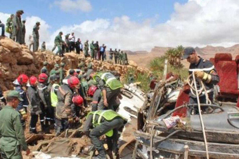Im Netz kursiert ein Bild, das den Unfallort zeigen soll.