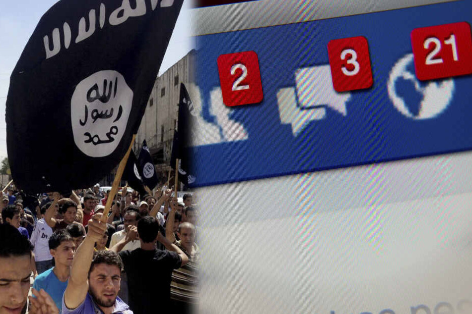 Fotomontage: Der 38 Jahre alte frühere Doktorand soll auf Facebook Werbung für den IS gemacht haben (Symbolbild).