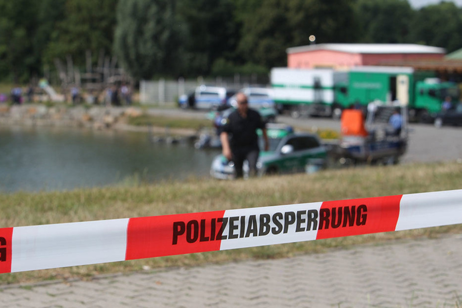 Das Naturbad in Thekla. Hier trieben die abgetrennten Körperteile von Ali und Hadia T. auf dem Wasser.