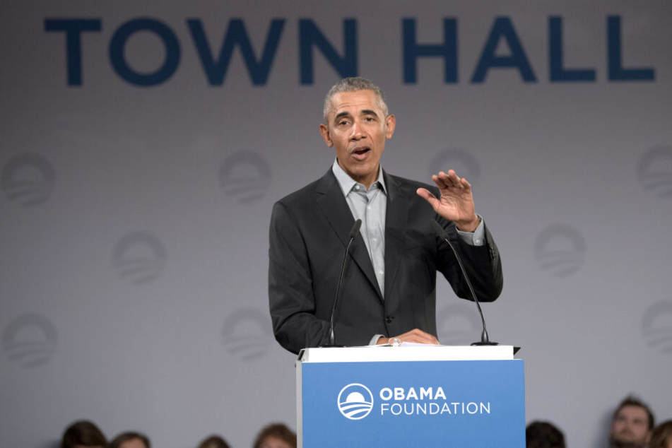 300 junge Menschen hörten sich die Rede von Barack Obama an.