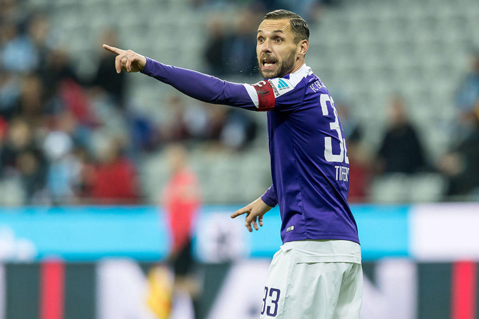 Christian Tiffert blickt trotz Abstiegs-Relegationsplatz 16 optimistisch nach vorn.