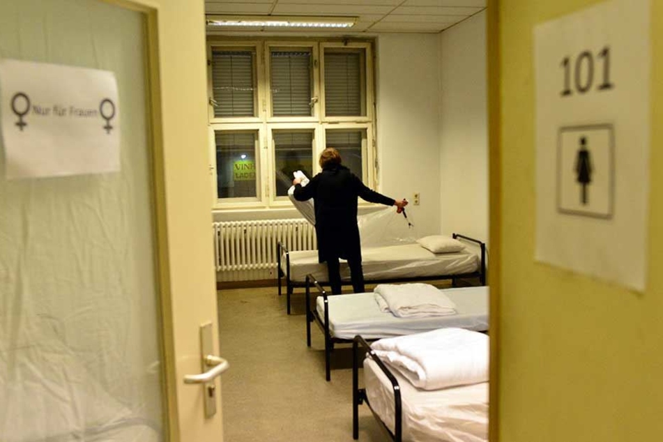 Ein Blick in die neue Einrichtung der Kältehilfe in der Seestraße.