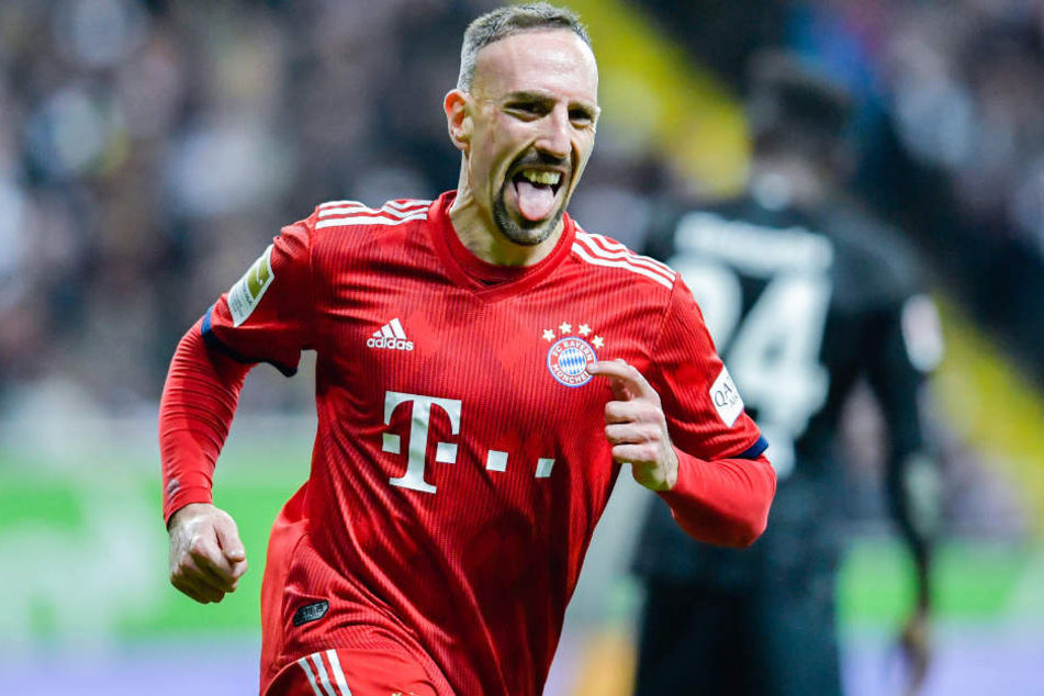 Franck Ribéry vom FC Bayern München hat für großen Wirbel gesorgt. (Archivbild)