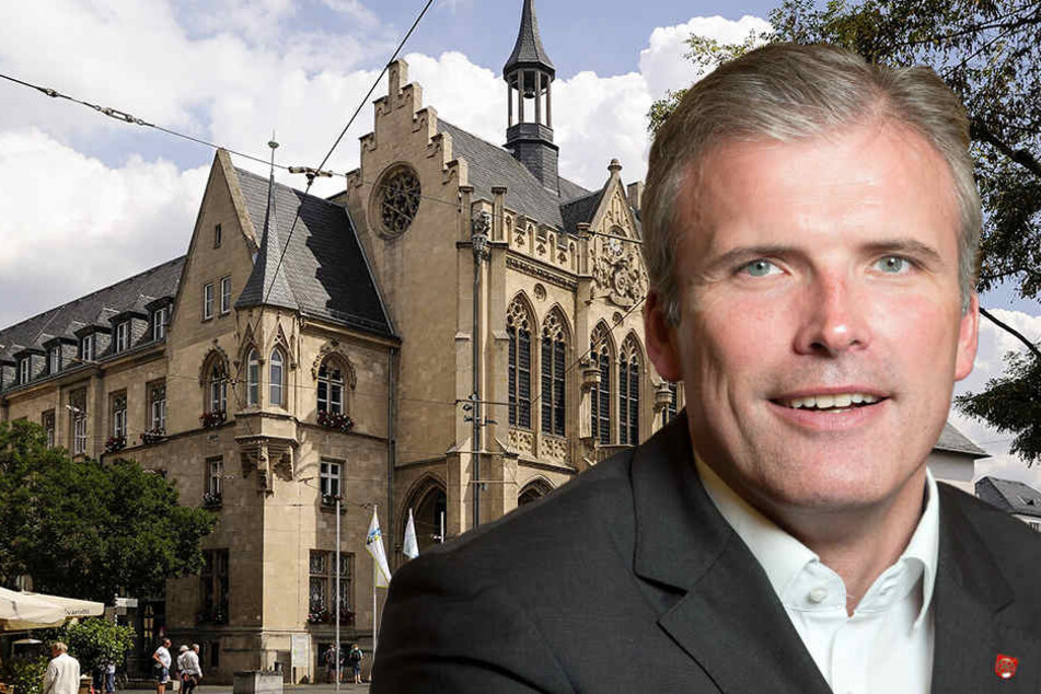 Erfurts Oberbürgermeister Andreas Bausewein (SPD) hatte im Stadtrat Probleme sein Sparpaket beim Koalitionspartner durchzusetzen.
