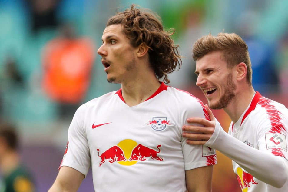 Grund zur Freude? Am Dienstagabend könnten die Roten Bullen den Einzug ins Halbfinale des DFB-Pokals feiern.