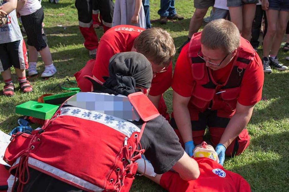 Zahlreiche Menschen kollabierten auf dem Festival (Symbolbild).