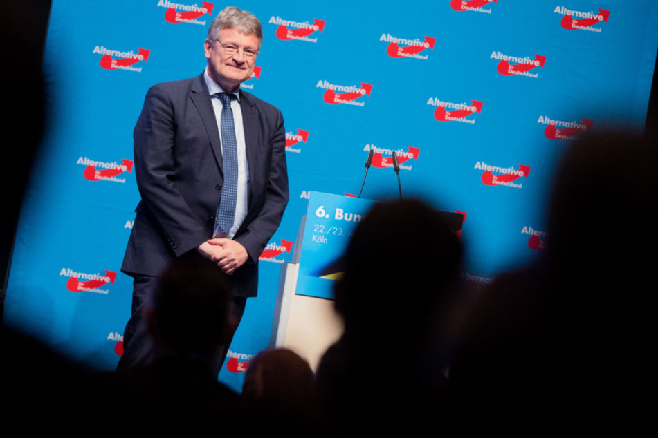 Was will die AfD mit den Daten? Dazu schwieg Parteichef Jörg Meuthen. (Archivbild)