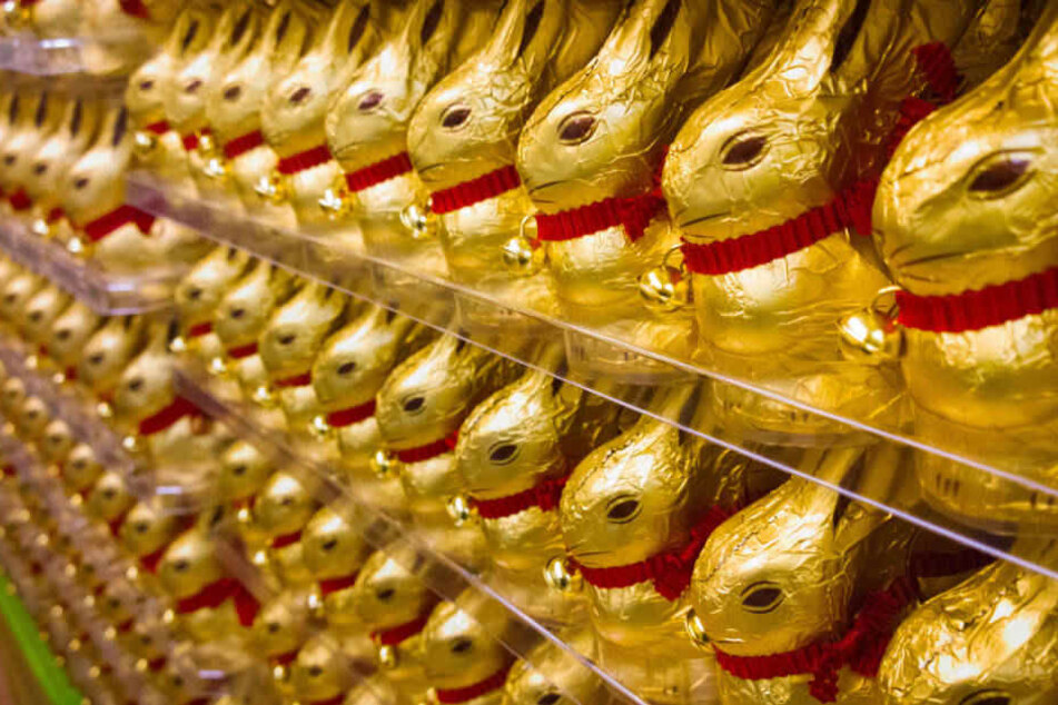 Die beliebten Schoko-Haen von Lindt.