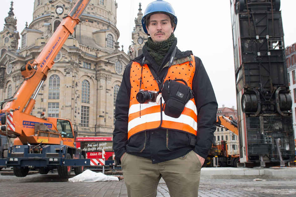 Der Künstler des umstrittenen Projekts - Manaf Halbouni (32).