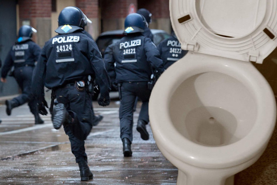 In Baden-Württemberg löste eine verstopfte Toilette offenbar eine Schlägerei aus. (Symbolbild)