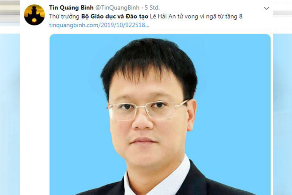 Der verstorbene Vize-Bildungsminister Vietnams.
