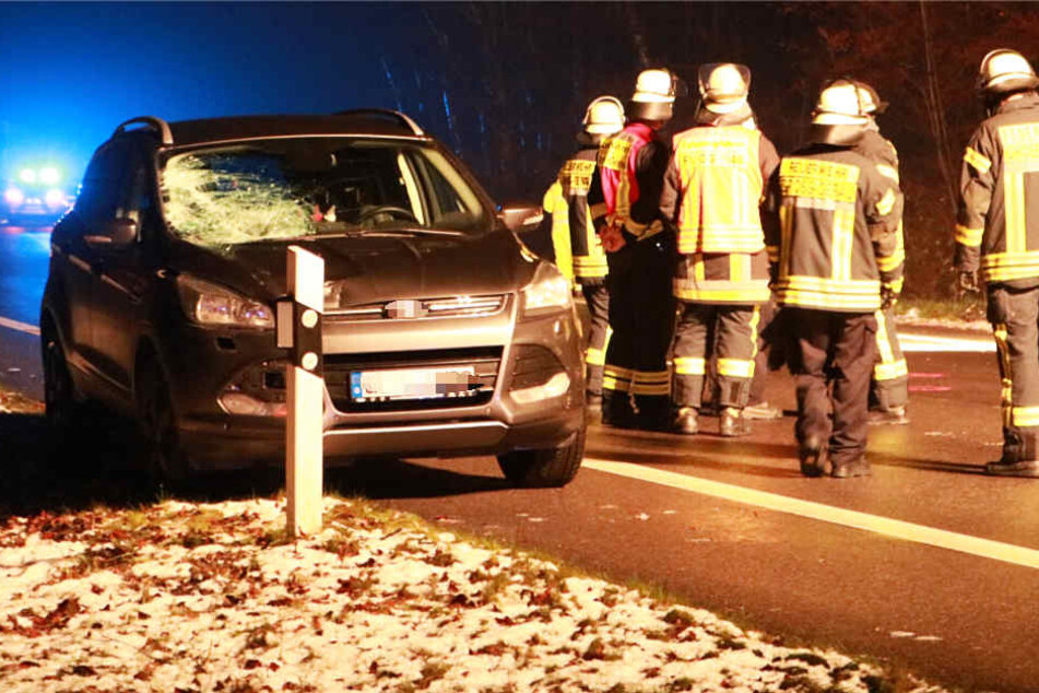 Der Unfall ereignete sich auf der B 44 zwischen Groß-Gerau und Mörfelden.