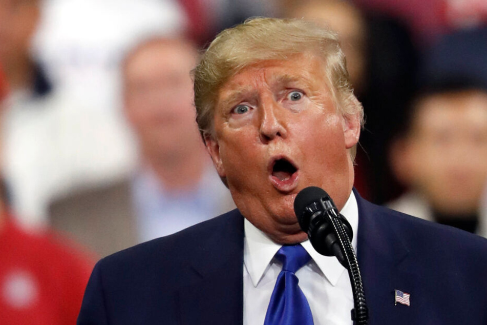 Donald Trump auf einer Wahlkampf-Veranstaltung.