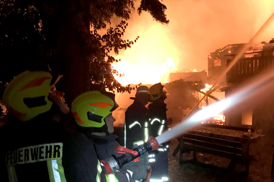 Nach einem schweren Brand sitzt ein syrischer Flüchtling in Untersuchungshaft. (Symbolbild)