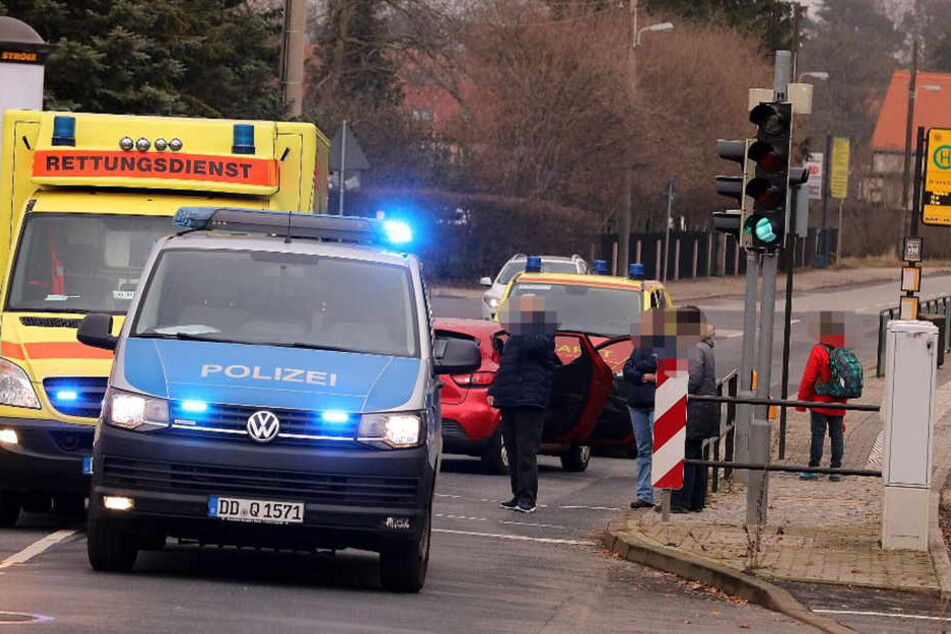 Am Donnerstagnachmittag wurde ein Fußgänger bei einem Verkehrsunfall im Dresdner Stadtteil Klotzsche verletzt.