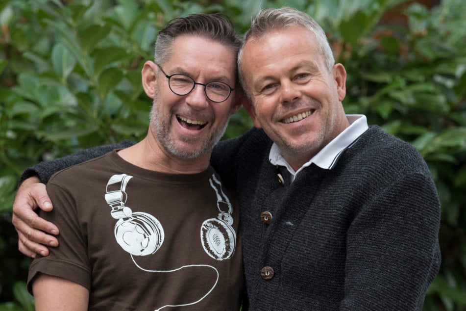 Ralf Giese und Martin Daume (r) wollen am kommenden Montag heiraten.