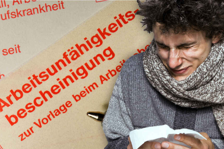 Die Gründe für Ausfälle reichen von einer einfachen Grippe bis hin zum Burnout. (Bildmontage)