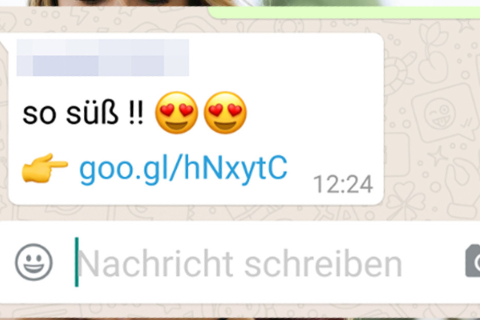 So sieht die gefährliche WhatsApp-Nachricht aus.