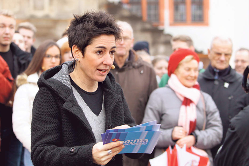 Das ZDF im Gespräch mit Bürgern in Plauen: Morgenmagazin-Moderatorin Dunja
Hayali berichtete aus der
Stadt, in der die Wende begann.